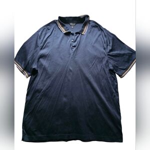 Banana Republic Dark Blue Polo with Contrast Trim